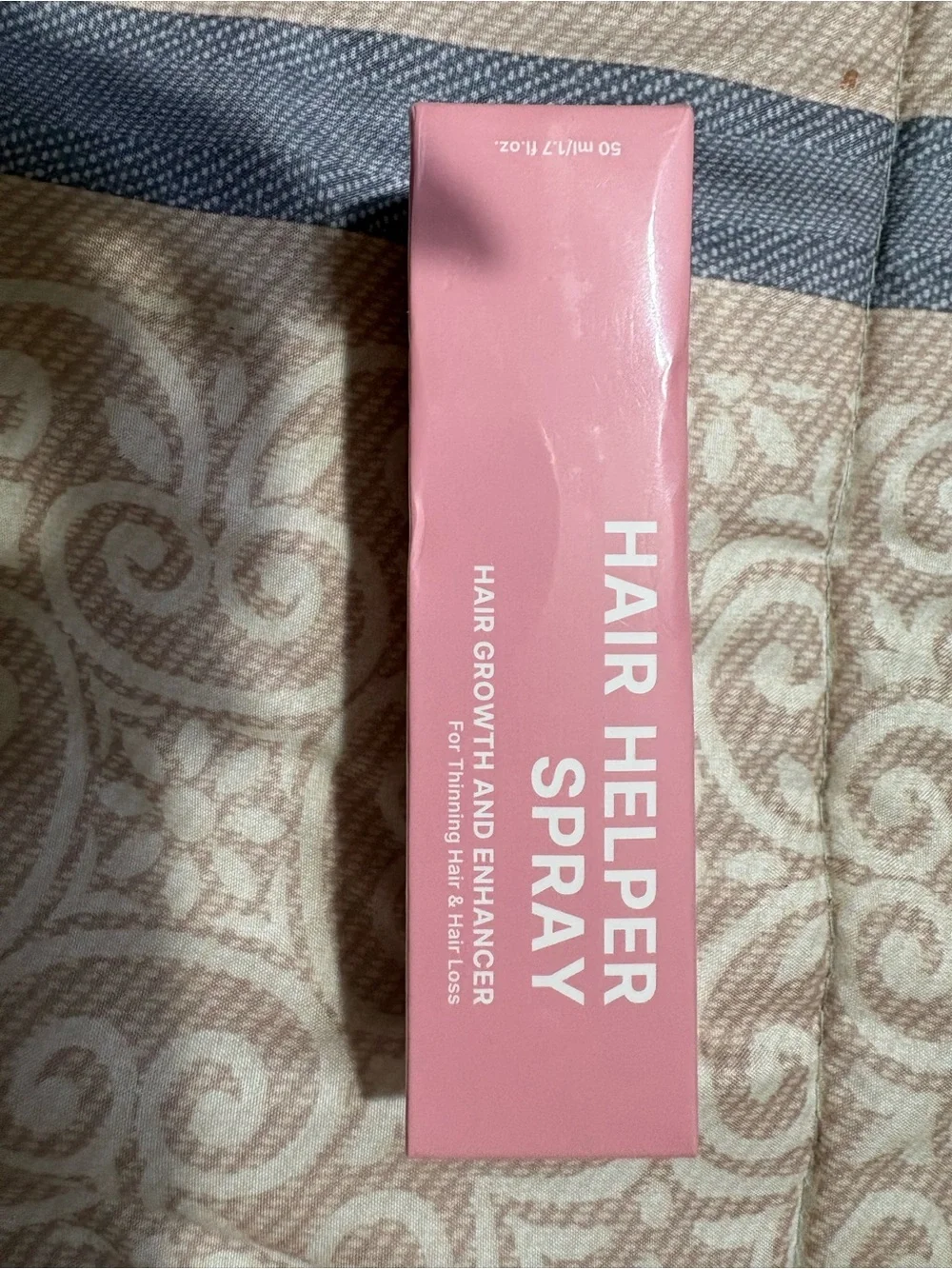 Hair Helper Spray Pink Hair Growth & Enhancer - Unbranded. Set of 5 bottles